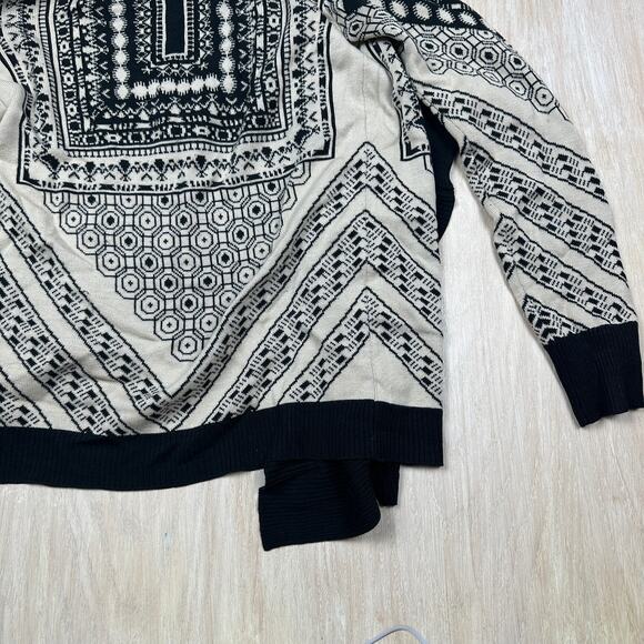 Urban Outfitters Staring at Stars Tribal Print Open Front Cardigan Sweater Small - Picture 9 of 13